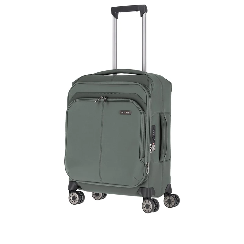 Travelite Priima - 4-Rollen-Kabinentrolley S 55 cm erw. (olive)