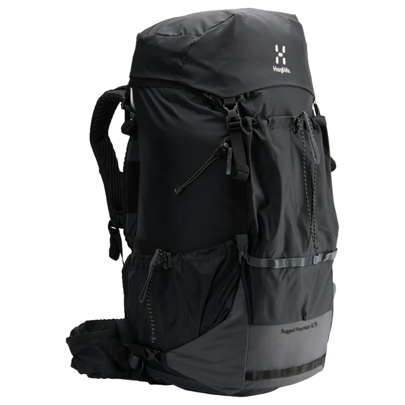 Haglöfs Rugged Mountain Q 75 - Trekkingrucksack 81 cm (true black/magnetite)