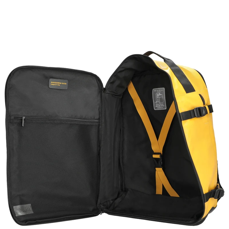 Mandarina Duck Eco Coated - Reiserucksack M 50 cm (duck yellow)