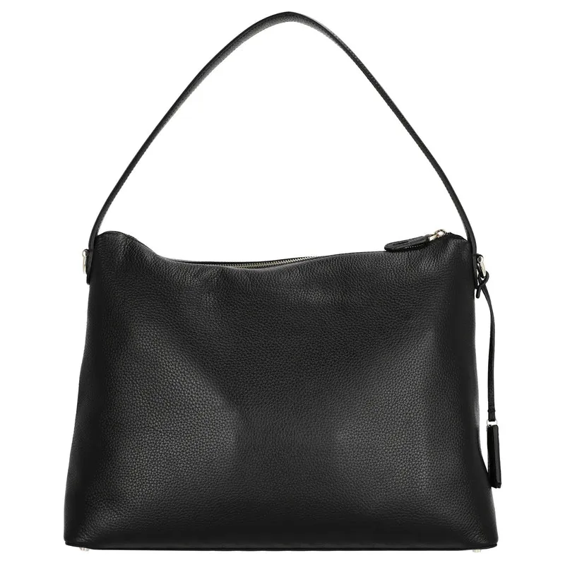 Aigner Delia - Schultertasche L 39 cm (black)