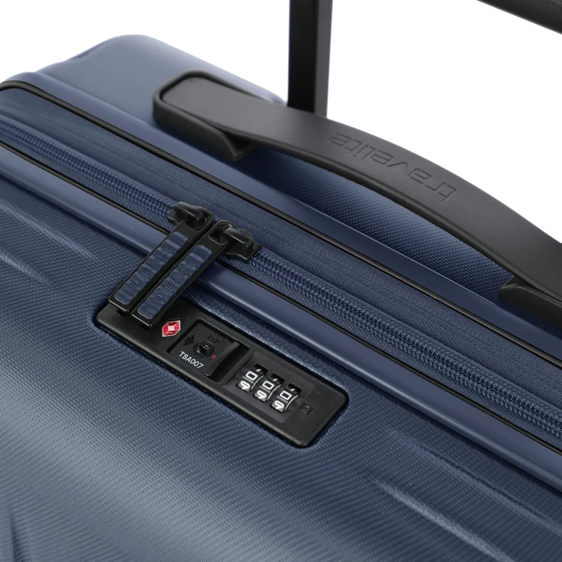 Travelite Dynamiic - 4-Rollen-Trolley XL 81 cm (denimblue)
