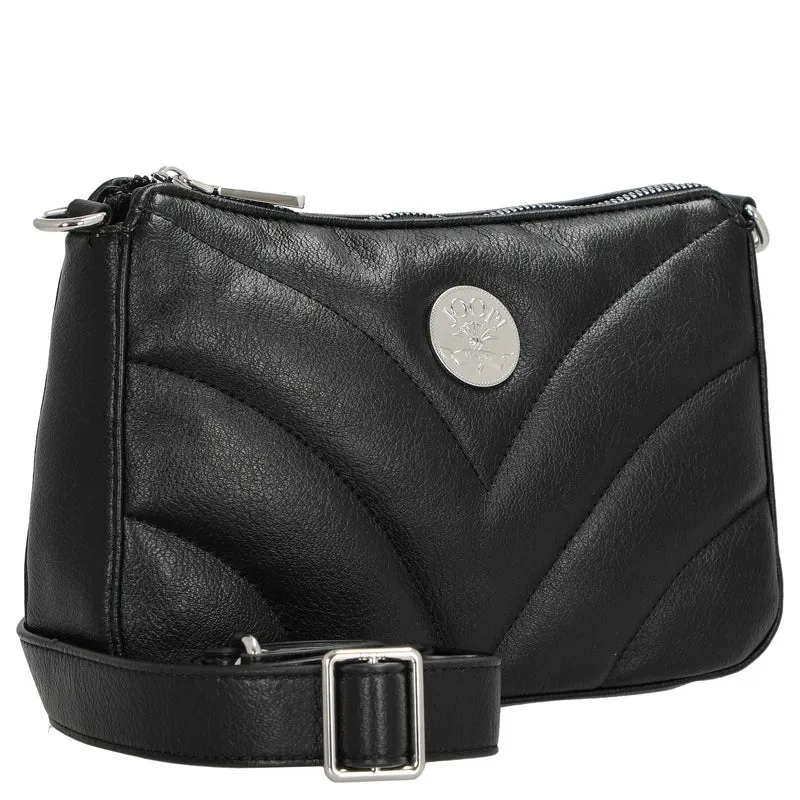 Joop Jeans Women Soave Jasmina - Schultertasche S 24 cm (black)