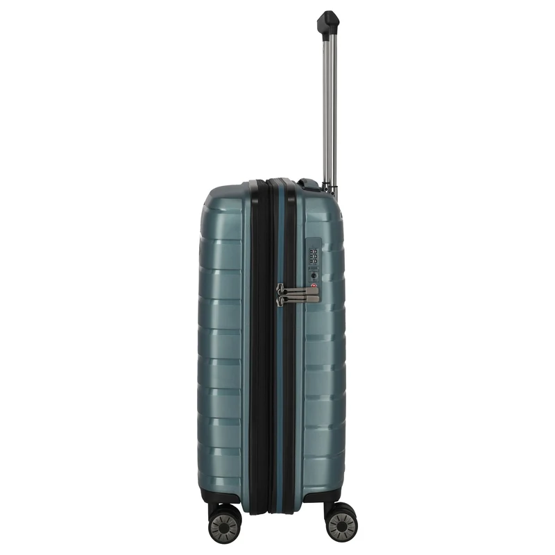 Travelite Air Base - 4-Rollen-Kabinentrolley S 55 cm erw. (iceblue)