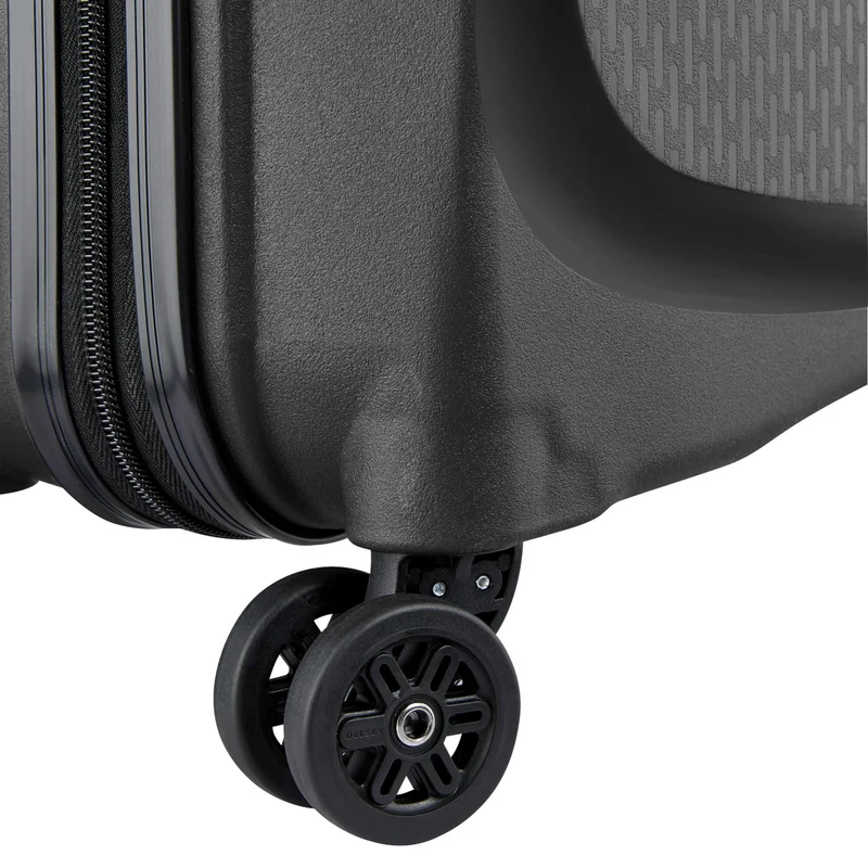 Delsey Paris Belmont Plus Slim Line - 4-Rollen-Kabinentrolley recycelt 55 cm (schwarz)
