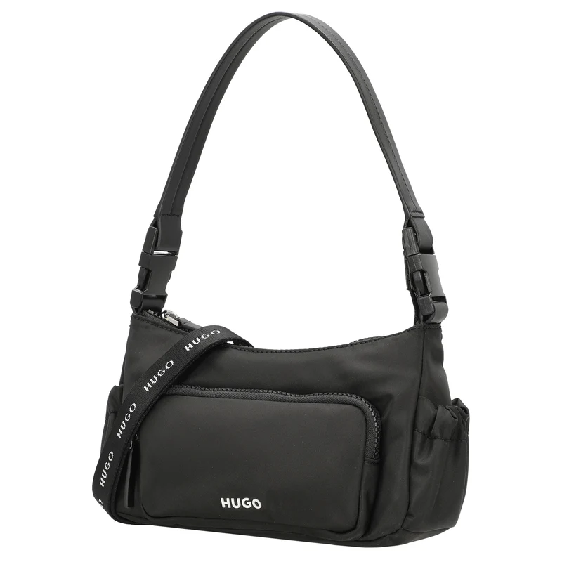 HUGO Women's Bel - Schultertasche 24 cm (black)