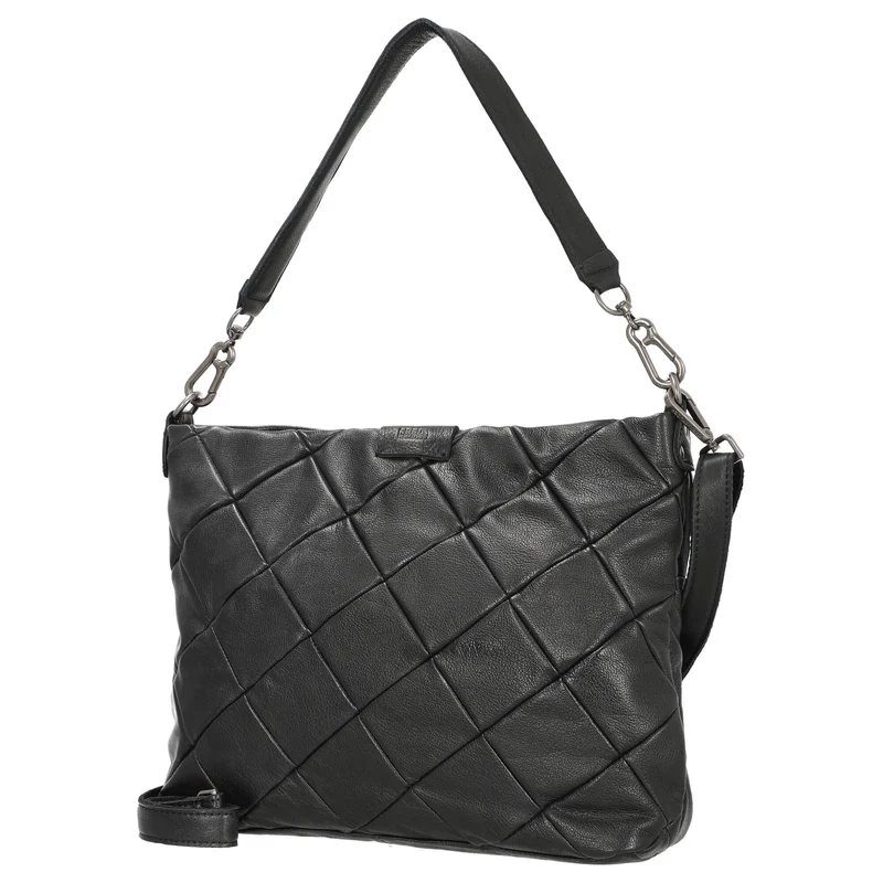 FREDsBRUDER Check My Hobo - Schultertasche 35 cm (black)