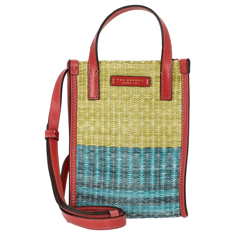 The Bridge Mirra Wow - Shopper 21 cm (verde/blu/azzurro)