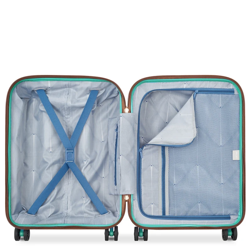 Delsey Paris Freestyle - 4-Rollen-Kabinentrolley SL 55 cm (mandel)