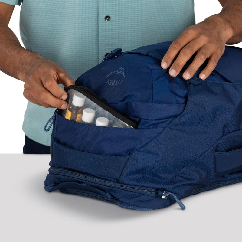 Osprey Farpoint 40 - Reiserucksack 55 cm (antique blue)