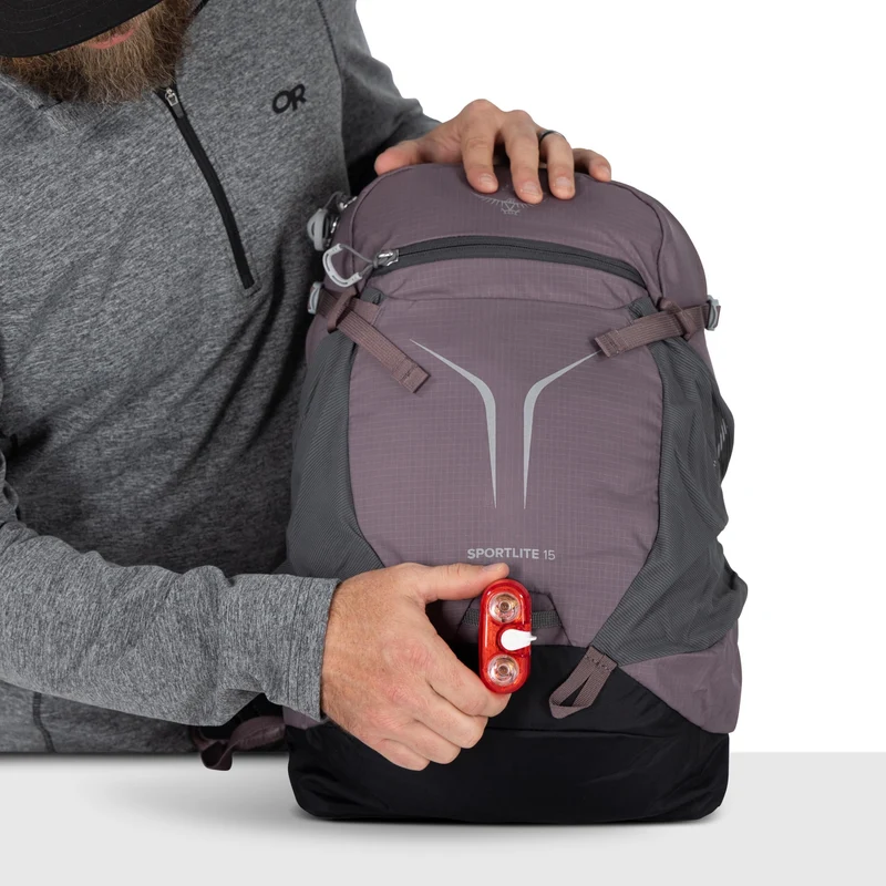 Osprey Sportlite 15 - Wanderrucksack 44 cm (graphite purple)