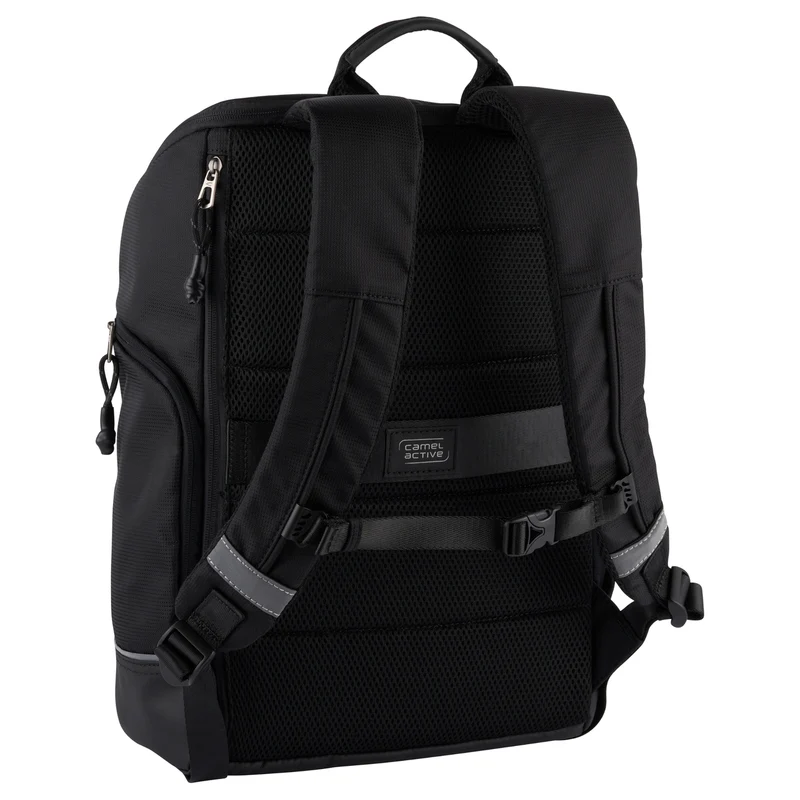Camel Active Connect Backpack - Rucksack/Reiserucksack M 15" 44 cm (black)