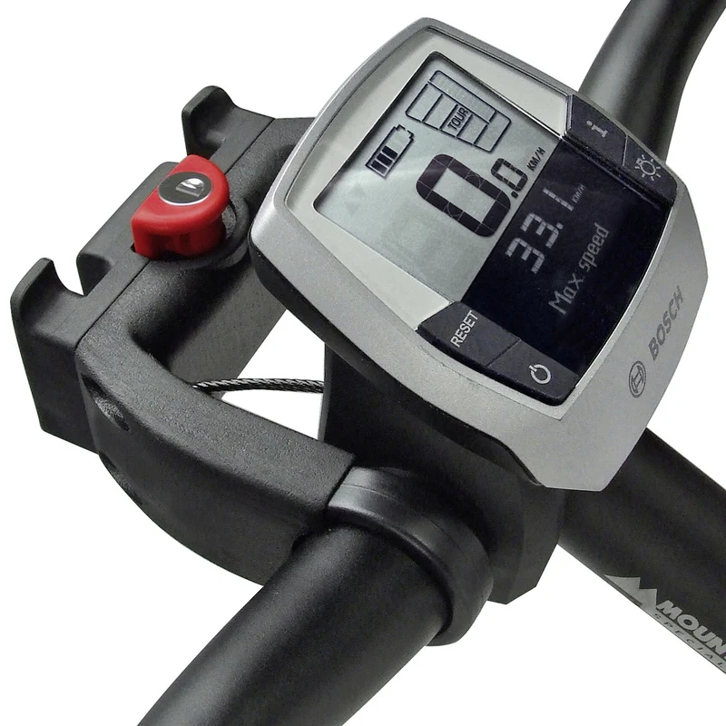 KLICKfix Lenker - Adapter E mit Schloss (für E-Bikes) (black)