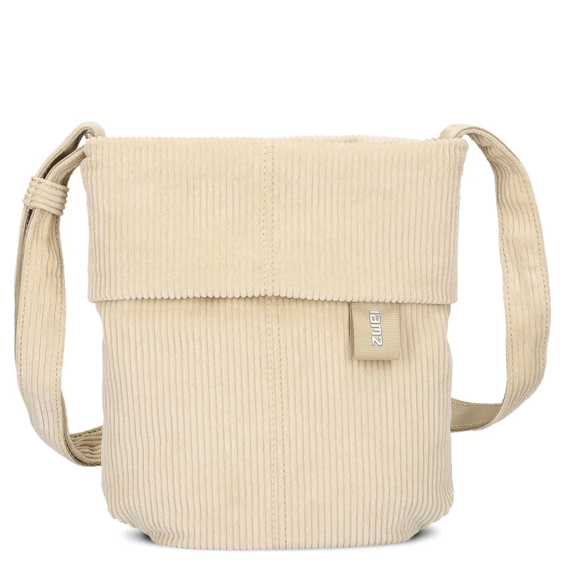 zwei Mademoiselle M45 - Schultertasche 22 cm (cord-creme)