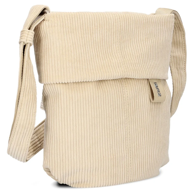 zwei Mademoiselle M45 - Schultertasche 22 cm (cord-creme)