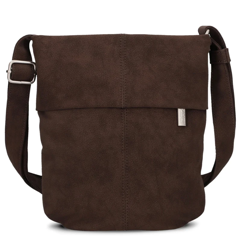 zwei Mademoiselle M45 - Schultertasche 22 cm (nubuk-espresso)