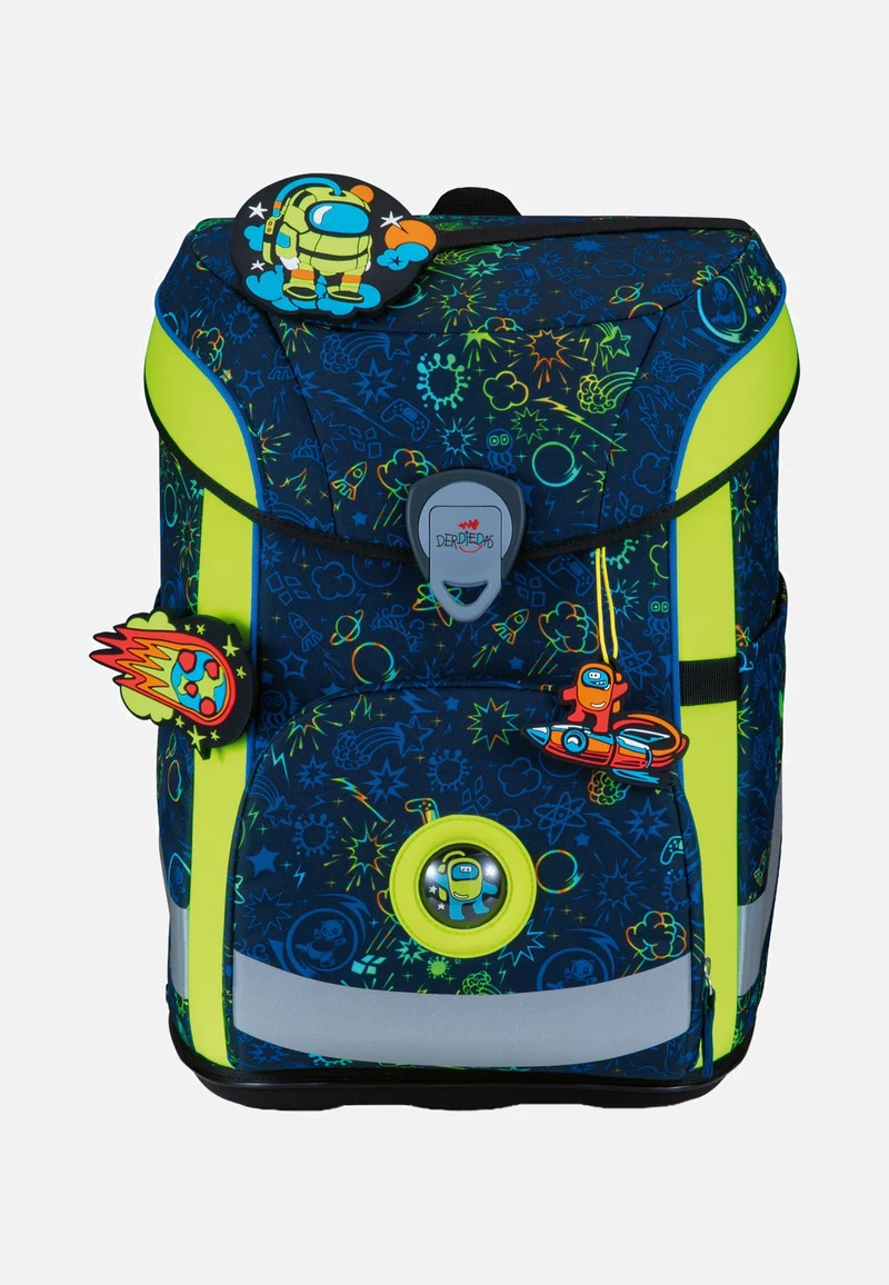 ErgoFlex Easy Set Neon Crazy - Schulrucksack
