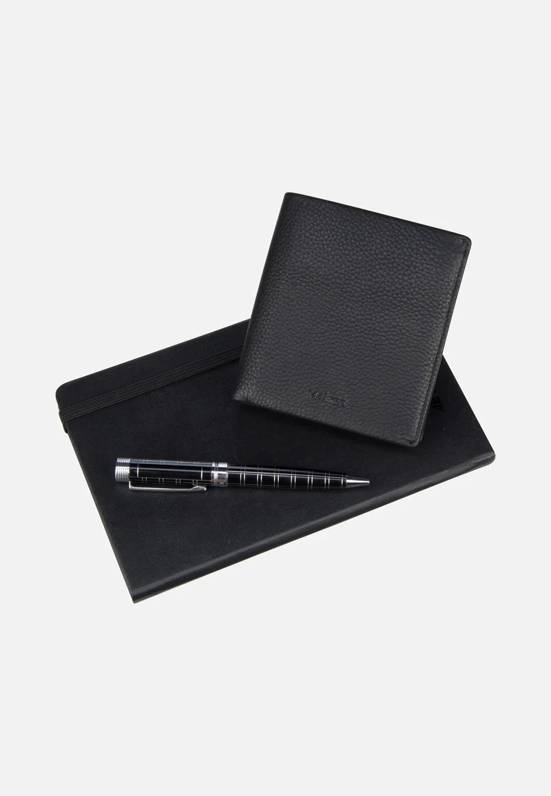 Schwarzerden Hugwald Billfold V12 Black - Portemonnaie