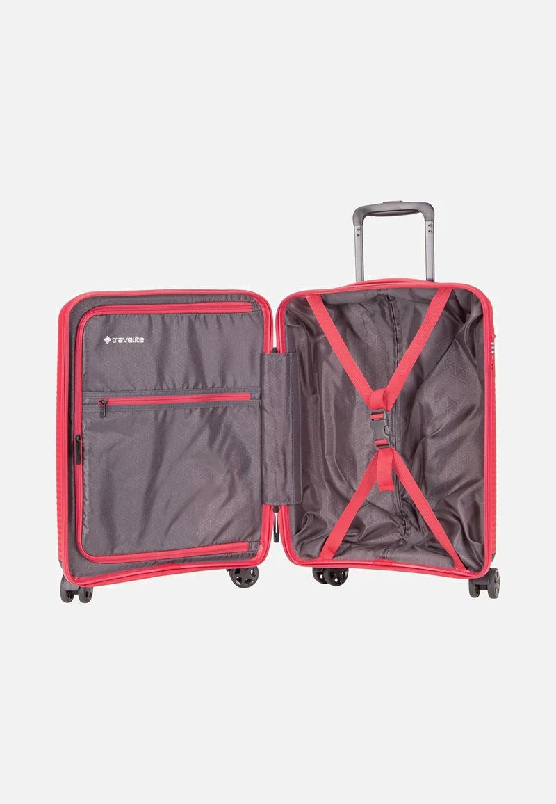 Air Stripe Trolley 4w S Red - Koffer