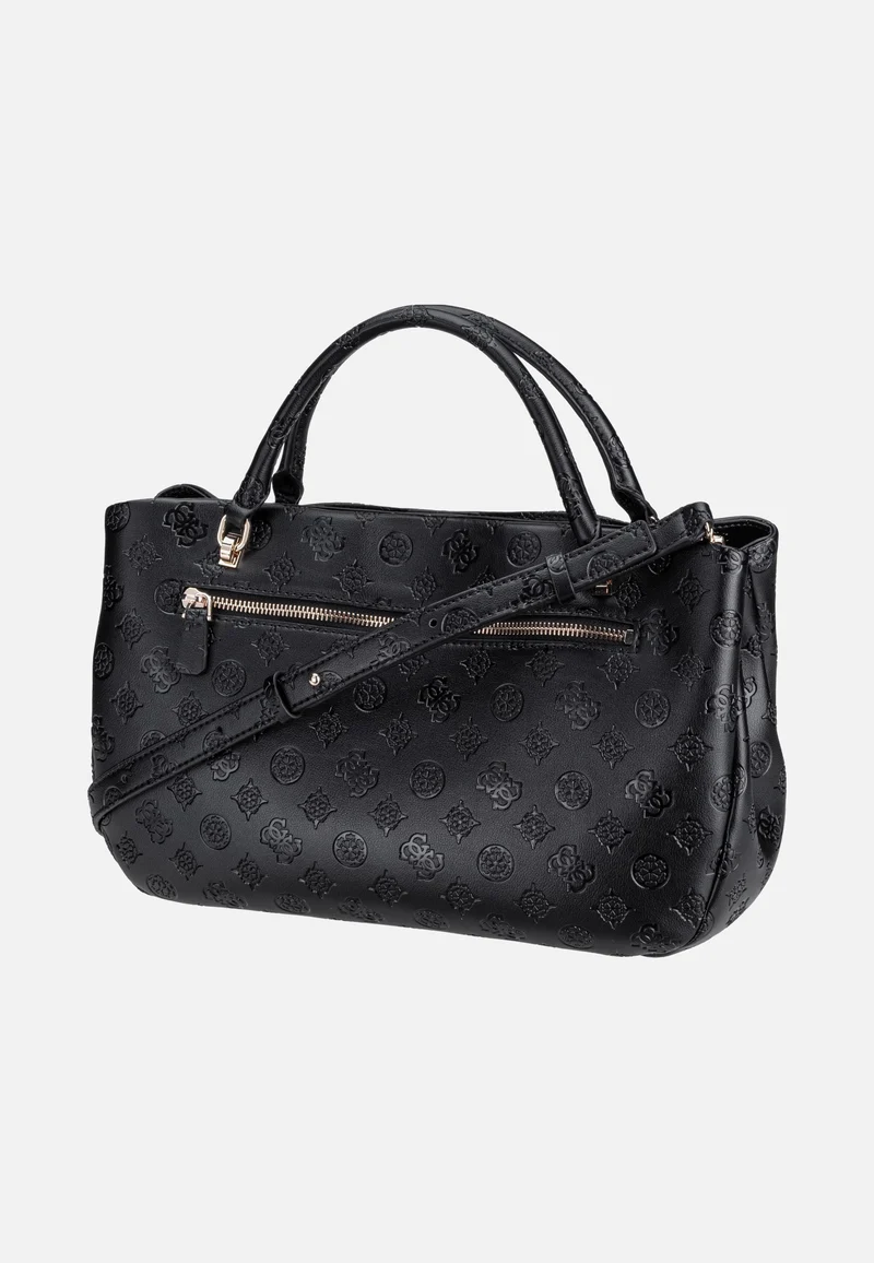 Carmella Girlfriend 25060 Black Logo - Satchel