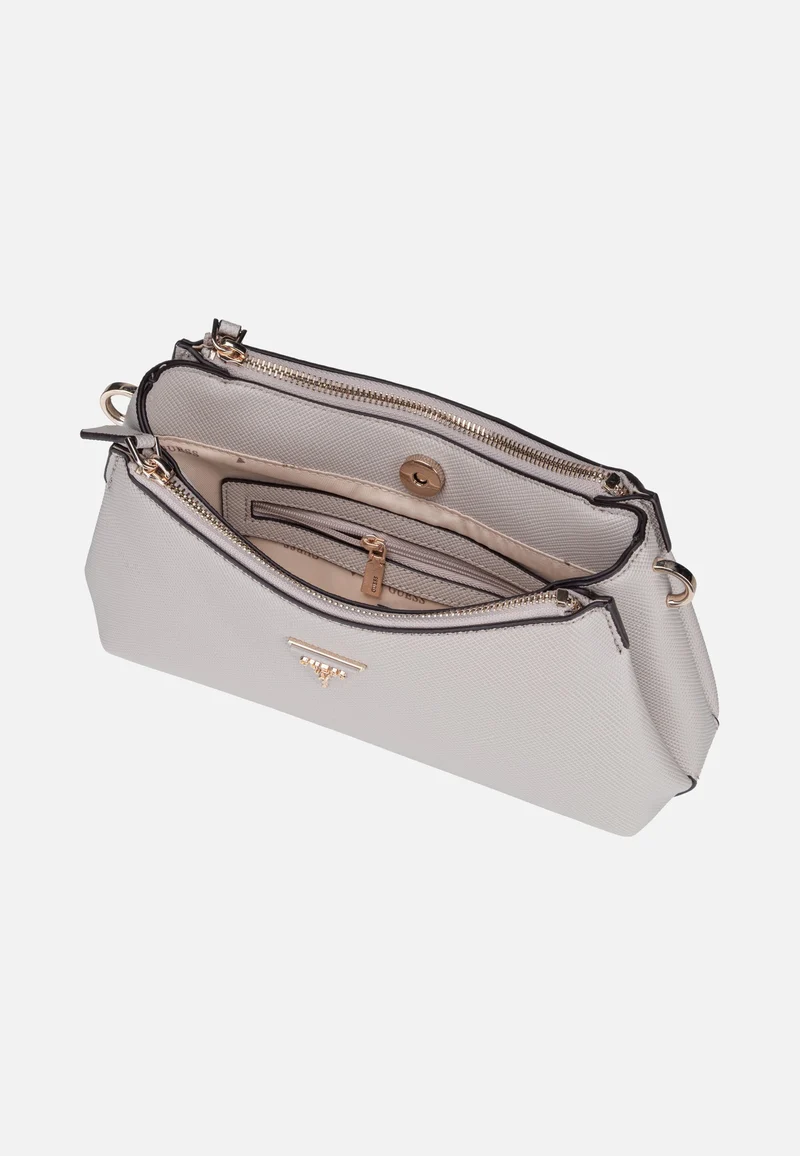 Noelle II 3 Comp Saffiano 72730 Taupe - Abendtasche