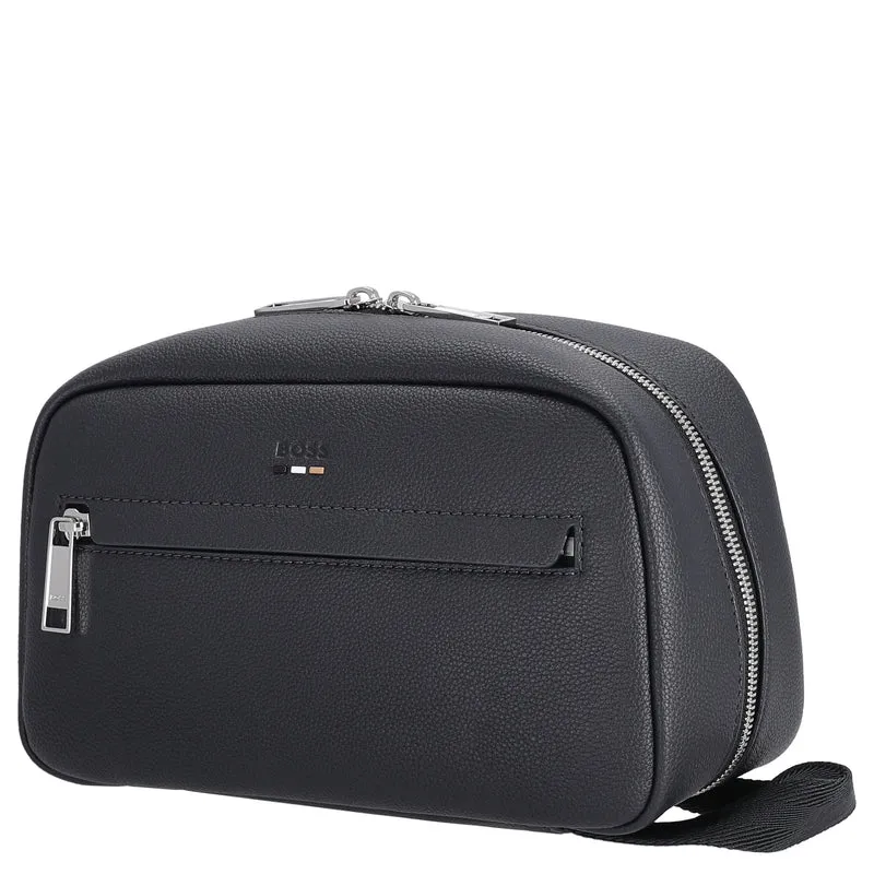 BOSS Ray - Kulturbeutel 25 cm (dark blue)