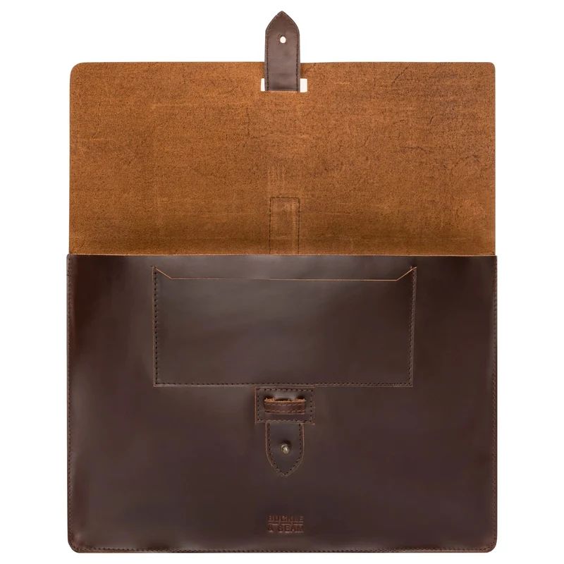 Buckle & Seam Aspen - Laptophülle 13" 32 cm (brown)