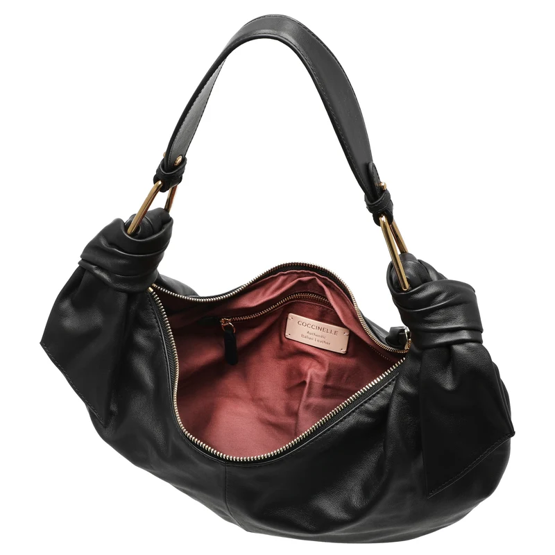 Coccinelle Furoshiki Medium - Schultertasche 41 cm (noir)