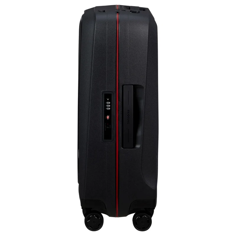 Samsonite Selection Essens - 4-Rollen-Kabinentrolley 55 cm (charcoal/red)