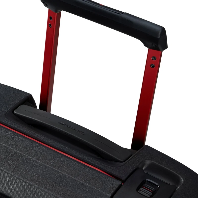 Samsonite Selection Essens - 4-Rollen-Kabinentrolley 55 cm (charcoal/red)