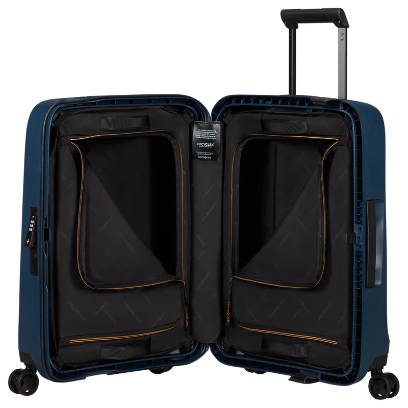 Samsonite Selection Essens - 4-Rollen-Kabinentrolley 55 cm (midnight blue)