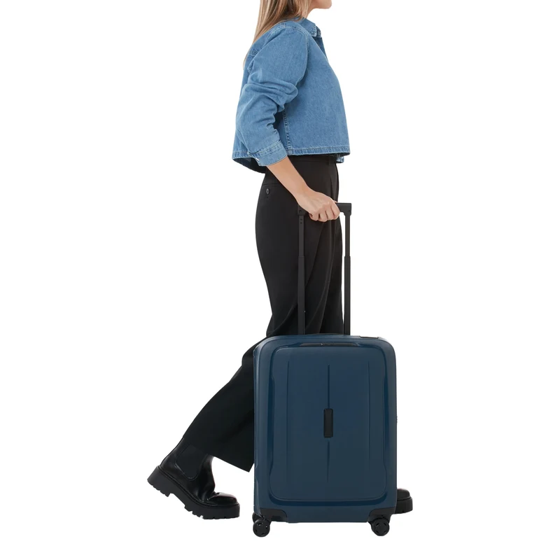 Samsonite Selection Essens - 4-Rollen-Kabinentrolley 55 cm (midnight blue)