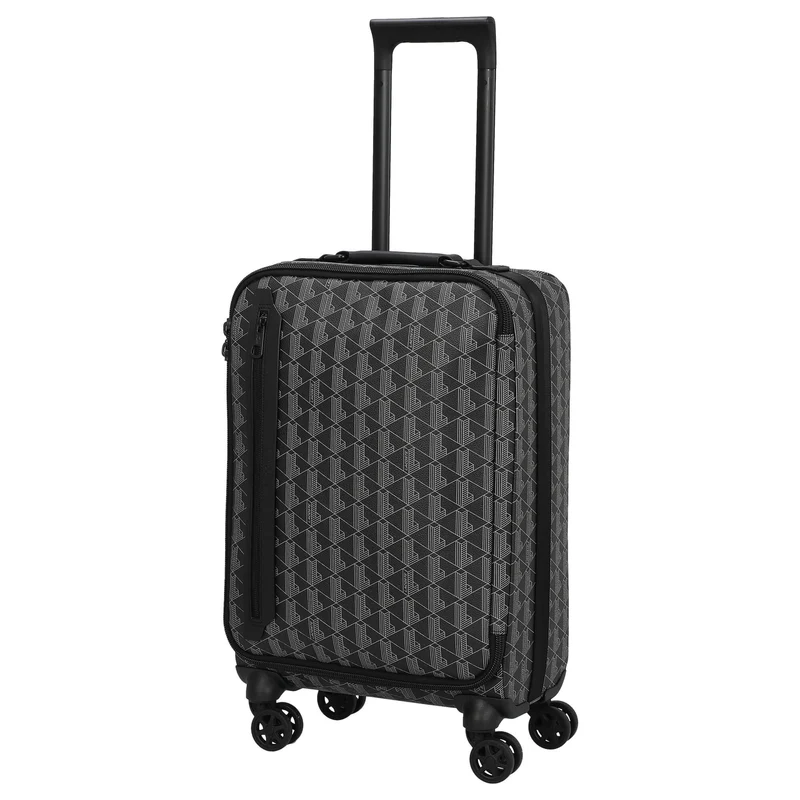 Lacoste The Blend - 4-Rollen-Kabinentrolley 49 cm (monogram noir gris)