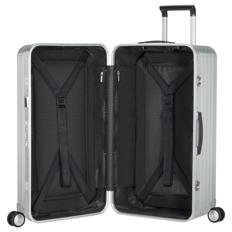 Samsonite Selection Lite-Box Alu - 4-Rollen-Trolley M 69 cm (aluminium)