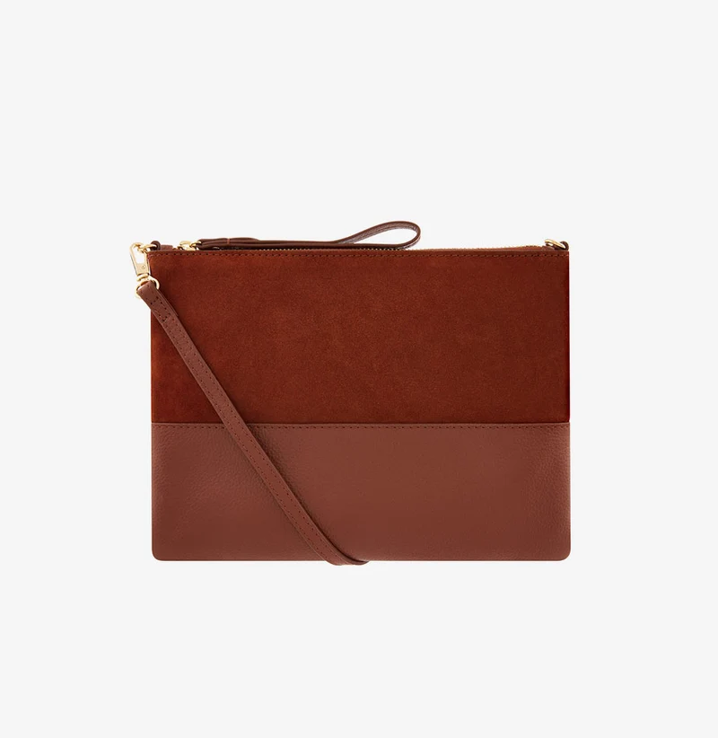 Carmela Leather Cross Body Bag