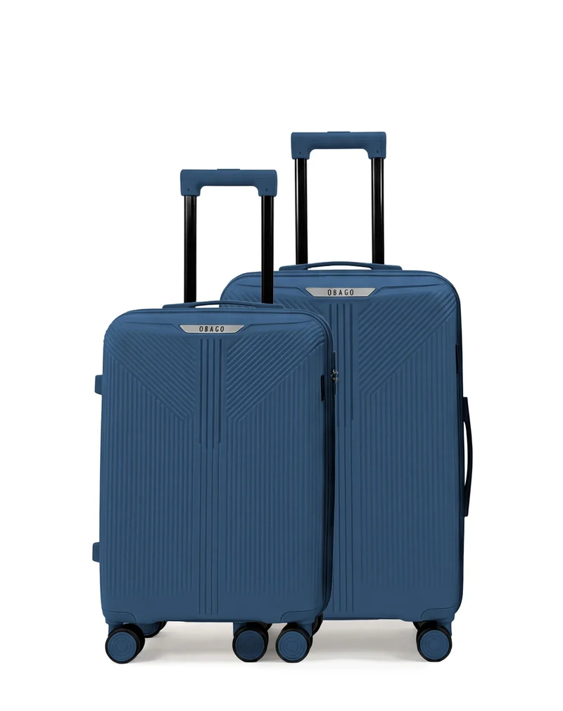 2er-Pack Hartschalenkoffer: Mittelgroßer Koffer und Handgepäck ERIDAN