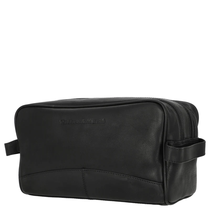 The Chesterfield Brand Stacey - Kulturbeutel Leder 24 cm (black)