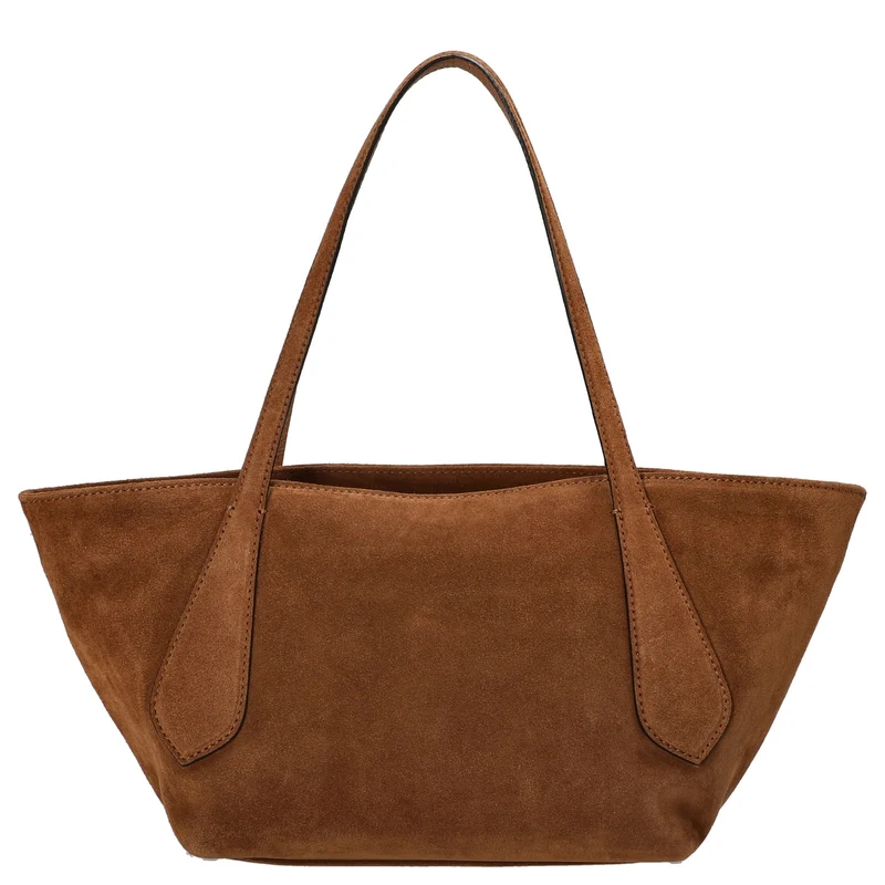 abro Carina Suede - Shopper 26 cm (cuoio)