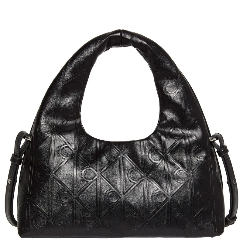 Calvin Klein Puffer Emblem - Umhängetasche 26 cm (black)
