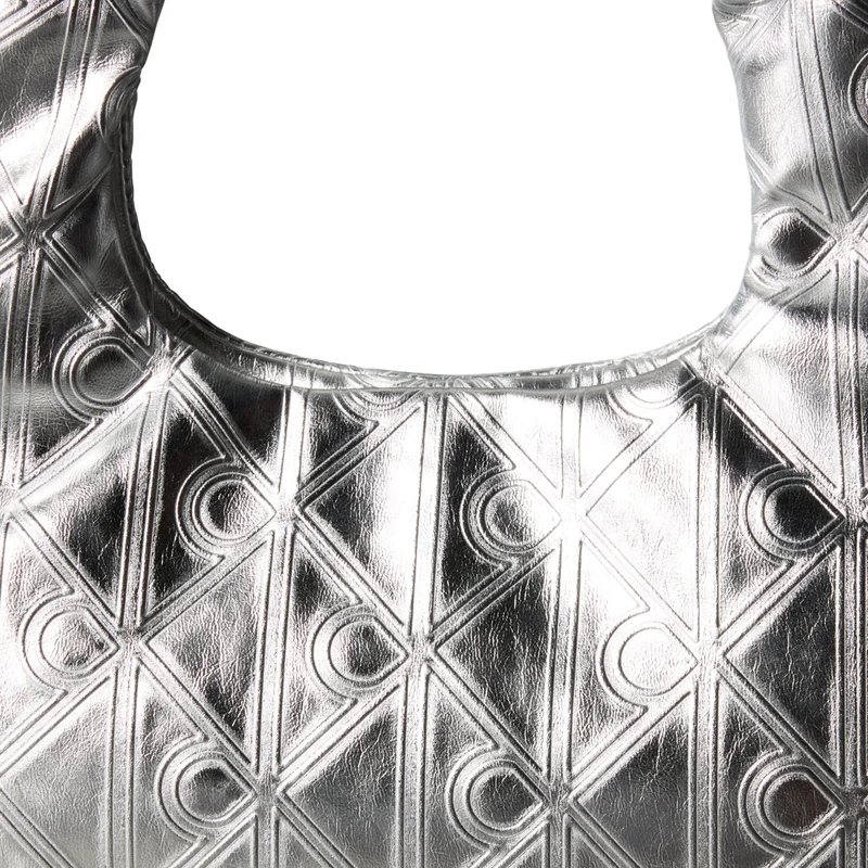 Calvin Klein Puffy Mini Bag - Umhängetasche 26 cm (silver metallic)