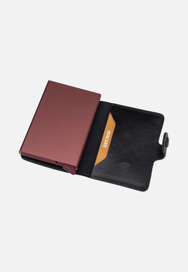 Miniwallet Mirum Plant-Based Black Rose - Portemonnaie