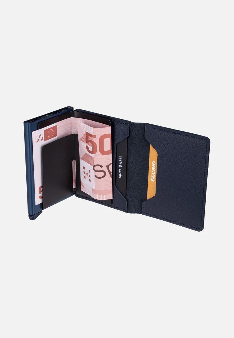 Slimwallet Original Navy-Navy - Portemonnaie