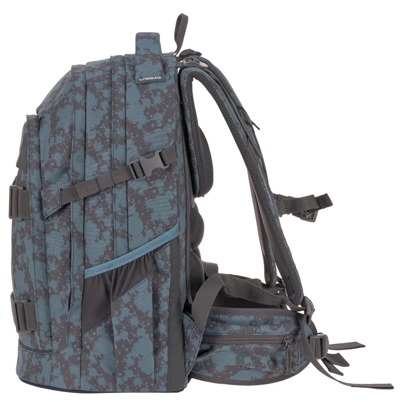 Lässig Bold Origin - Schulrucksack 46.5 cm (Spots Blue)