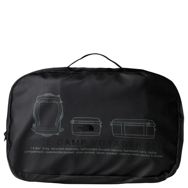 The North Face Base Camp Voyager Duffel 32 - Reisetasche 57.6 cm (tnf black/asphalt grey)