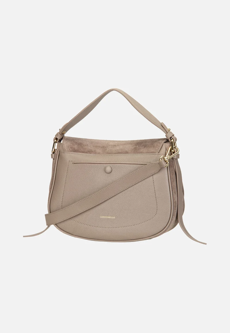 Coccinellemavery Suede Bi 1801 Warm Taupe/Warm Taupe - Crossbody Bag