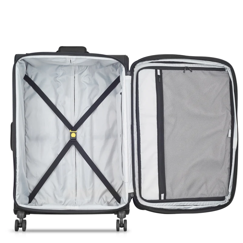 Delsey Paris Maubert 2.0 - 4-Rollen-Trolley 79 cm erw. (schwarz)