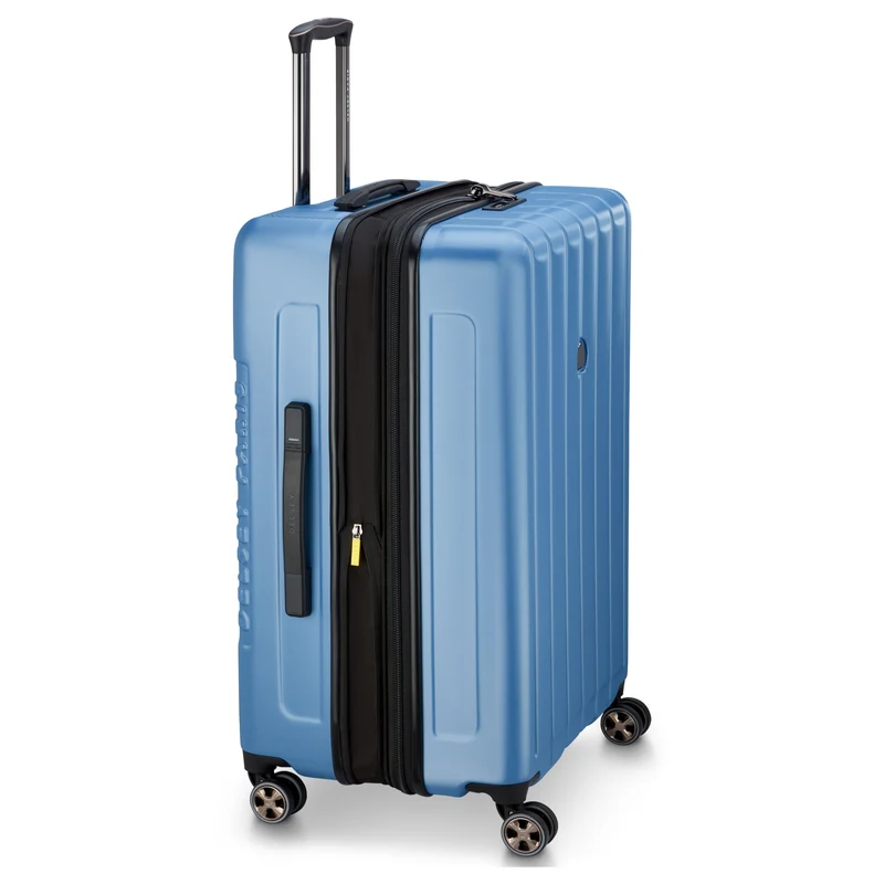 Delsey Paris Longitude - 4-Rollen-Trolley 76 cm erw. (hellblau)