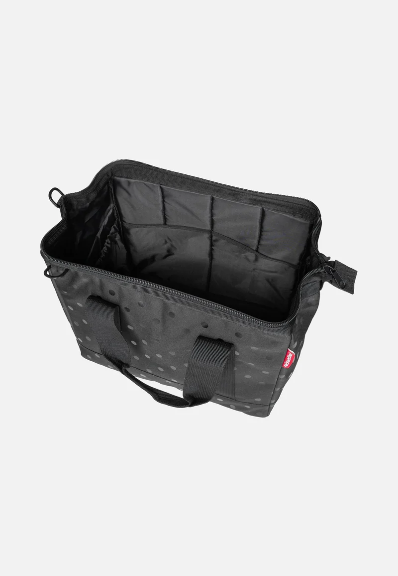 Allrounder M Glossy Dots Black - Dufflebag