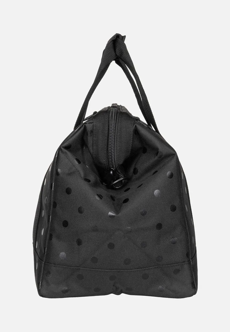 Allrounder M Glossy Dots Black - Dufflebag