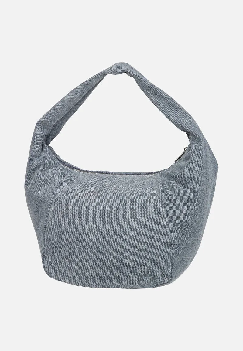 Ferrah M Denim Denim Blue - Hobo Bag