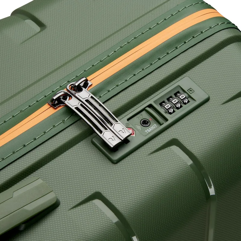 Roncato Skyline 2.0 Neon - 4-Rollen-Trolley M 70 cm (military green)